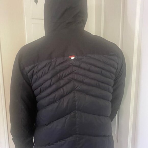 Men's Black Oakley Omni Thermal Puffer Jacket w Hood L - Picture 4 of 7